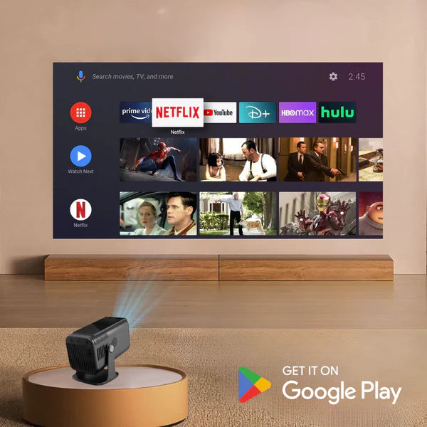 LumaBright™ 4K HD Mini Projector